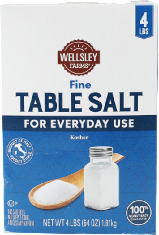 日本専売公社　TABLE SALT 100g Fine Table Salt, 4 lbs.